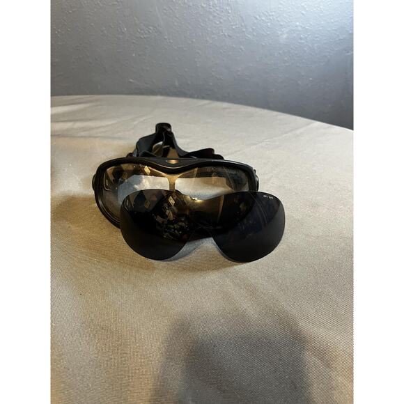 All-Star Motorcycle ATV MX Tactical Over-Prescription Goggles Clear / Tint Lens - Picture 4 of 5